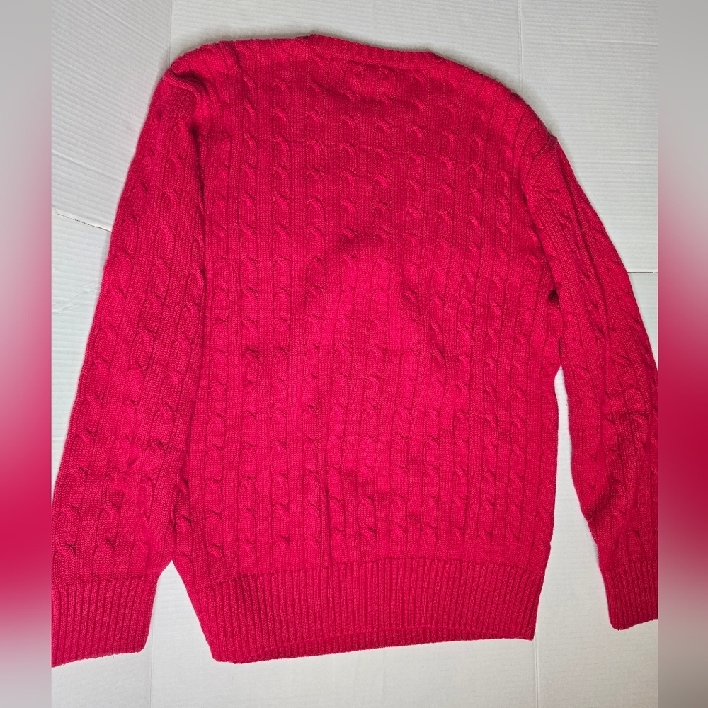 Vintage Duck Head 100% Cotton Cable Knit Sweater - Picture 4 of 4